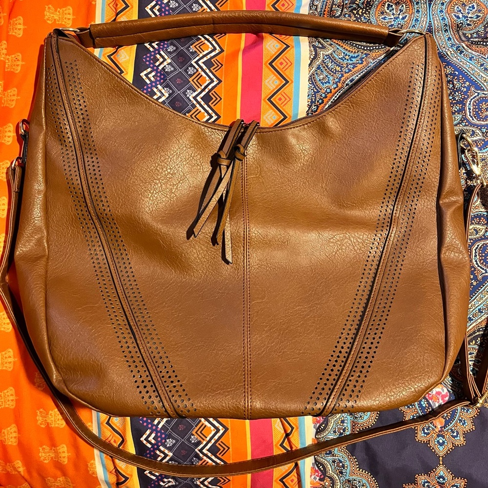 Large Vegan leather purse